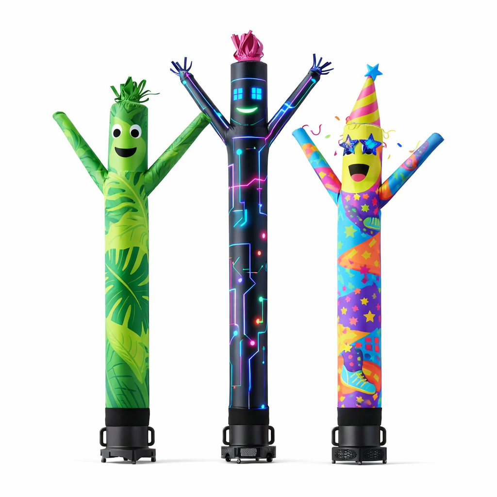 Inflatable Tube Man with Constant Air Supply