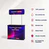 Convertible Fabric Podium Case with Header Display