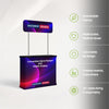 Convertible Fabric Podium Case with Header Display
