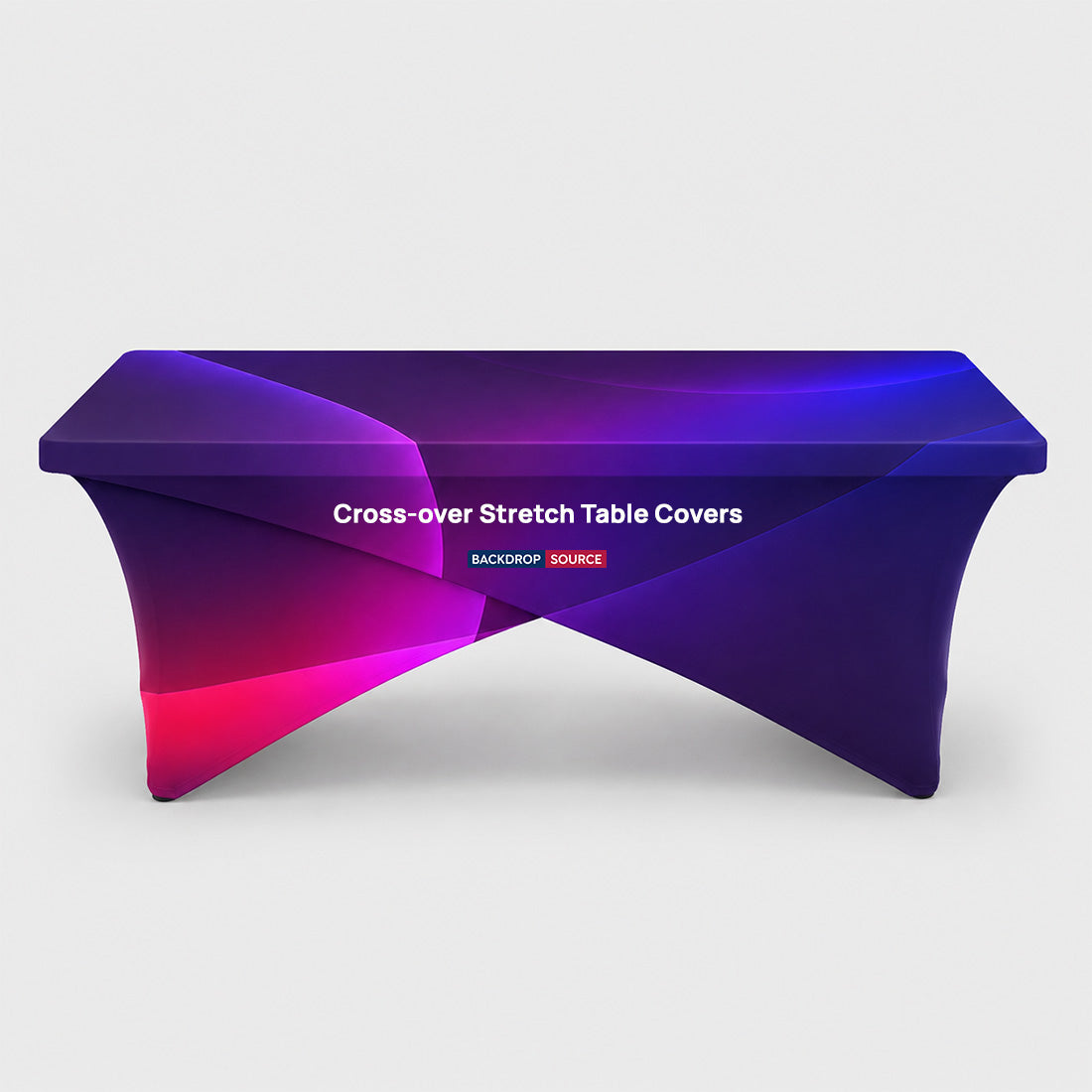 Cross-over Stretch Table Covers