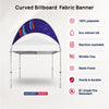 Curved Outdoor Billboard Fabric Banner (only billboard)
