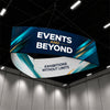 Curved Triangle Hanging Banner