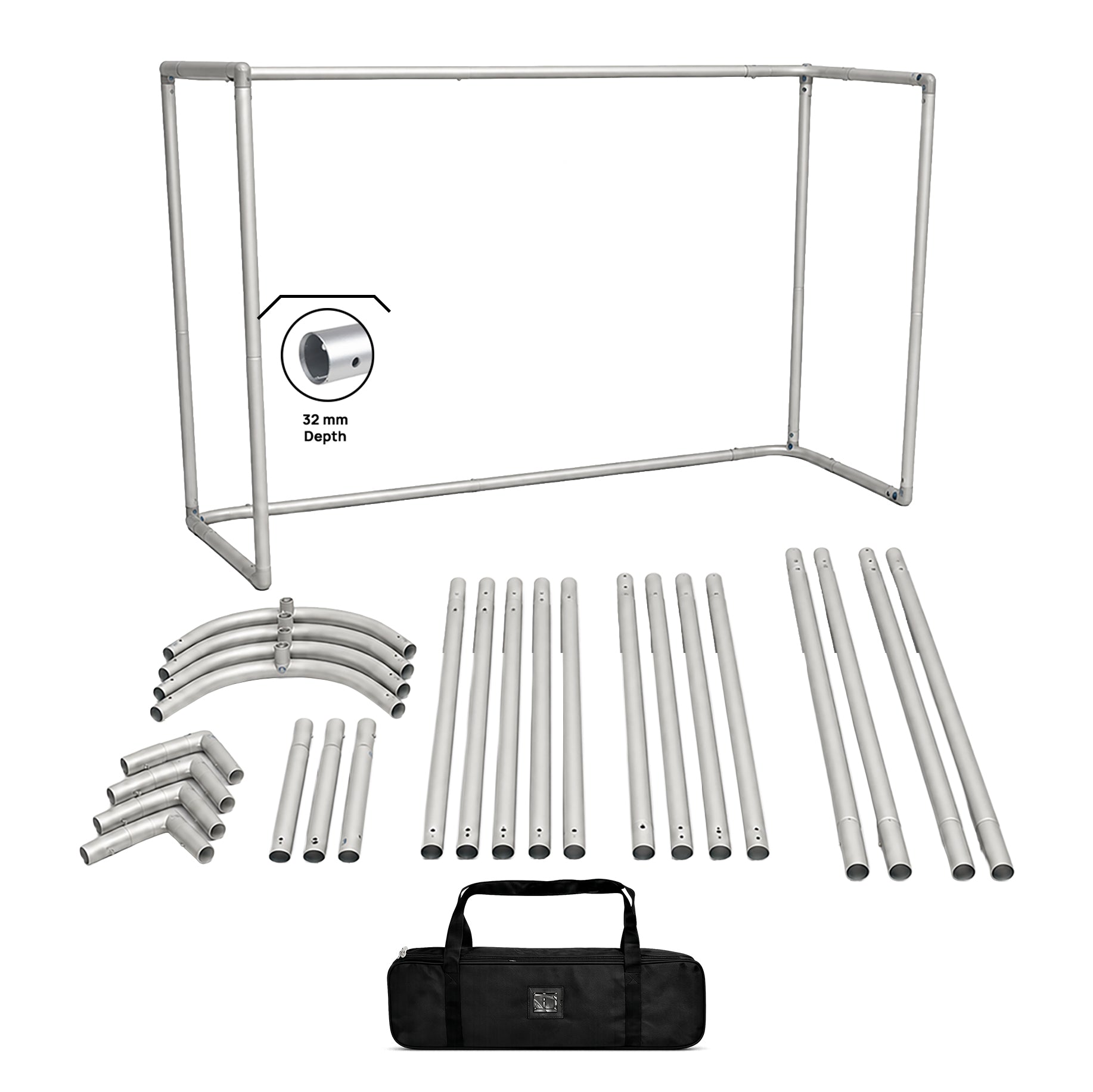 DJ Table Facade Booth Backdrop Display