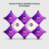 Double X Fabric GeoMetrix Pop Up Grid Display