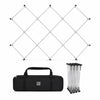 Double X Fabric GeoMetrix Pop Up Grid Display