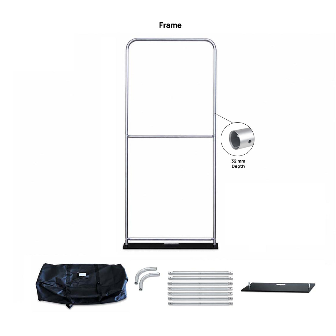 EZ Fabric Banner Stands for Trade Show Displays