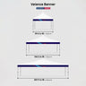 Fabric Canopy Tent Valance Banner