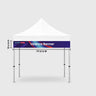 Fabric Canopy Tent Valance Banner