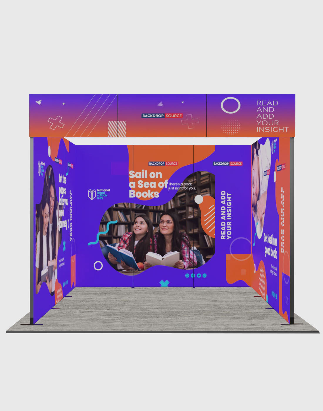 Foldable SEG Exhibition Display - Model 10