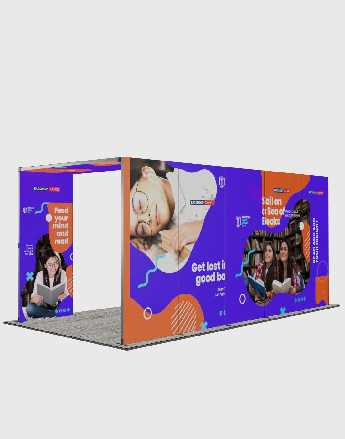 Foldable SEG  Exhibition Display - Model 13
