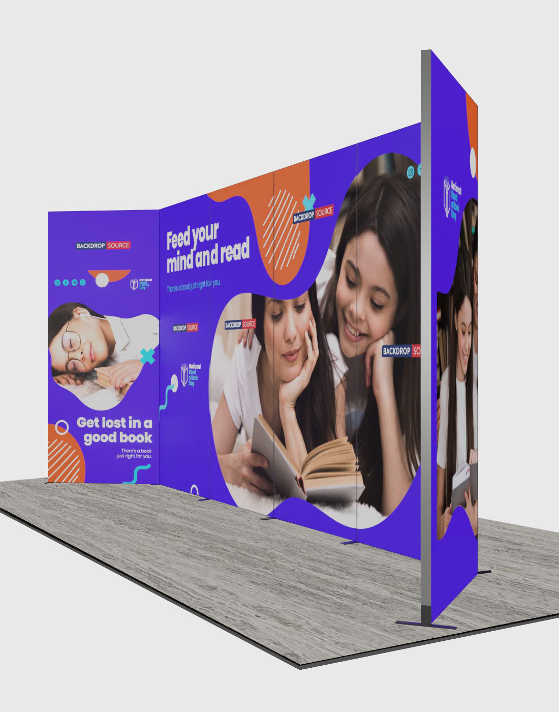 Foldable SEG Exhibition Display - Model 16