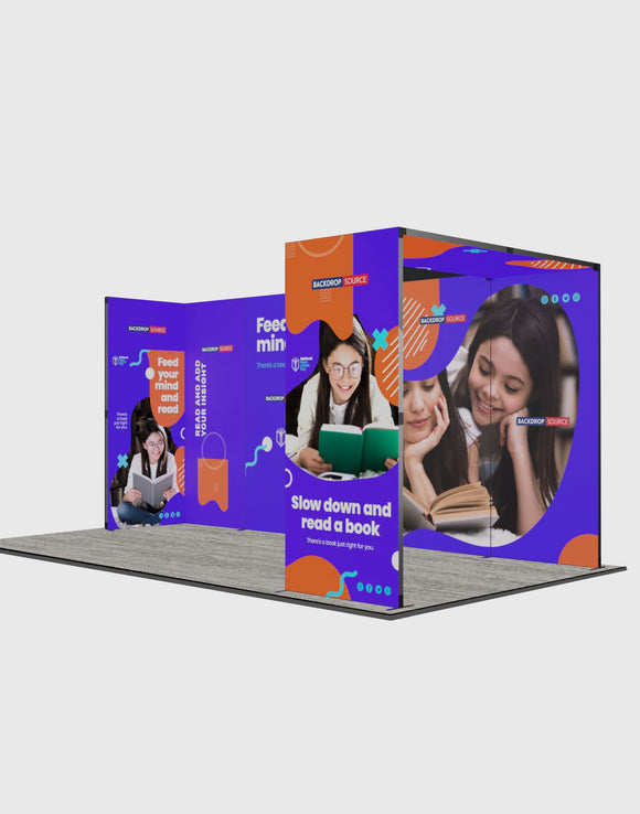 Foldable SEG  Exhibition Display - Model 17