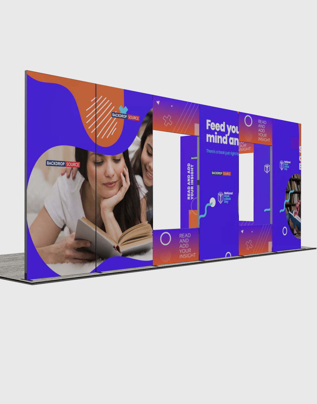 Beleg Display Foldable SEG Exhibition Display - Model 19