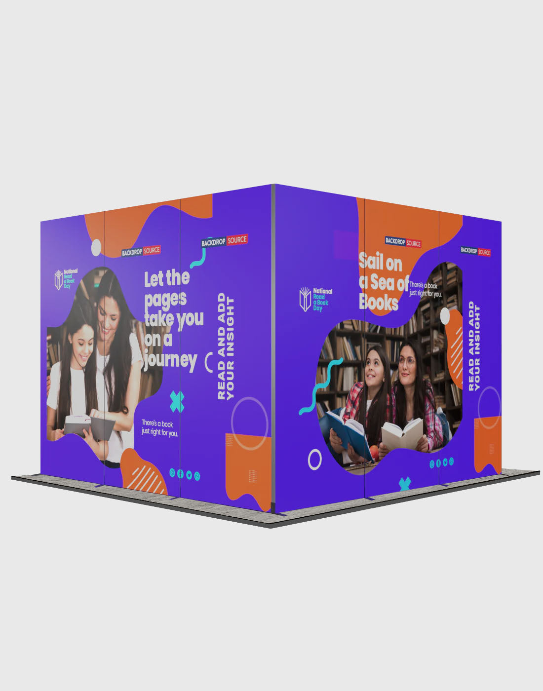 Foldable SEG Exhibition Display - Model 5