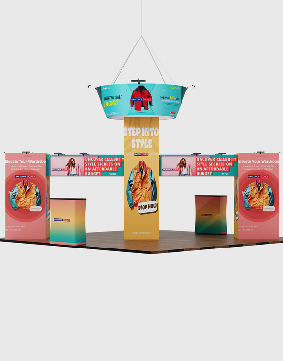 Modular Booth Kits 6m x 6m - Model 08