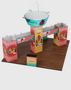 Modular Booth Kits 6m x 6m - Model 08