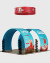 Portable Exhibit Display 3m x 6m - Model 9