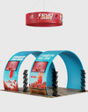 Portable Exhibit Display 3m x 6m - Model 9