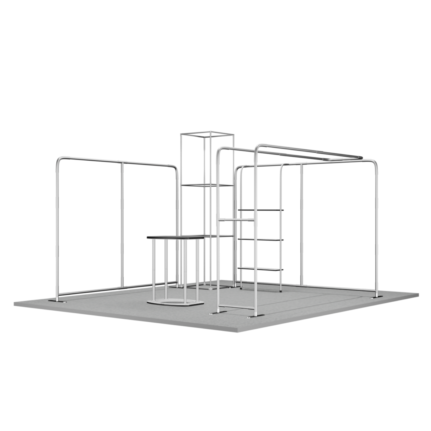 Modular Booth Kits 6m- Model 01