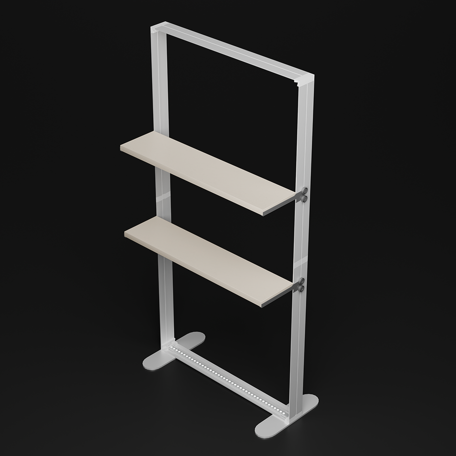 SEG LED Light Box with Shelves.