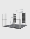 Portable Exhibit Display 3m x 3m - Model 20.