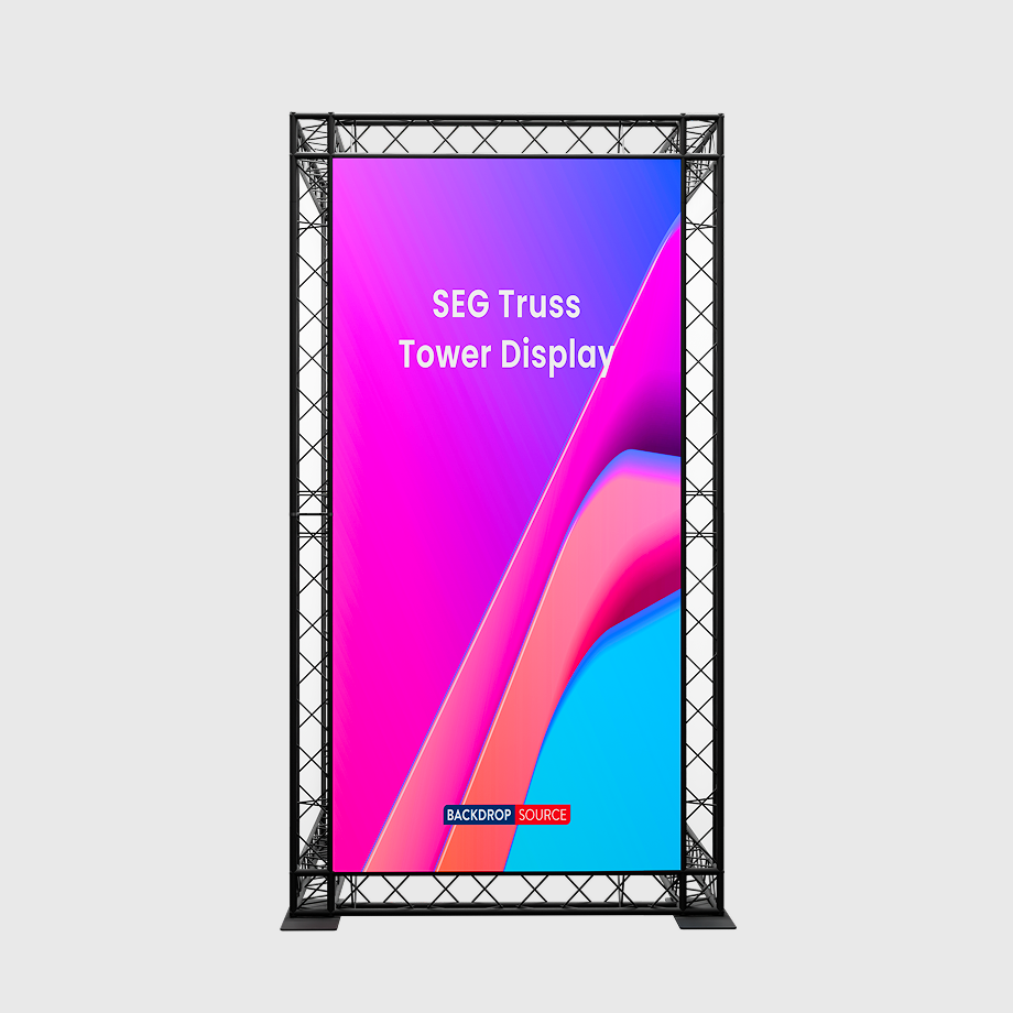 Modular SEG Truss Tower Display