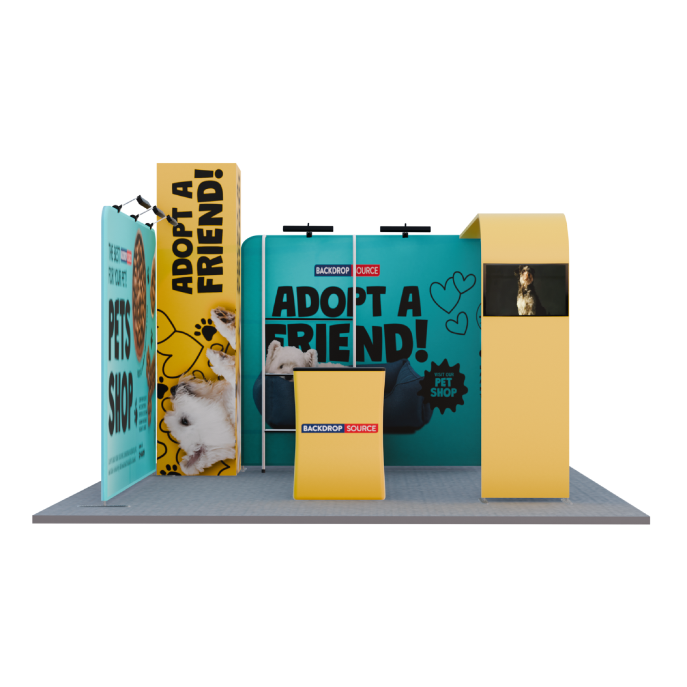 Transform Events: Modular Booth Kit 6x6m – Easy & Stylish
