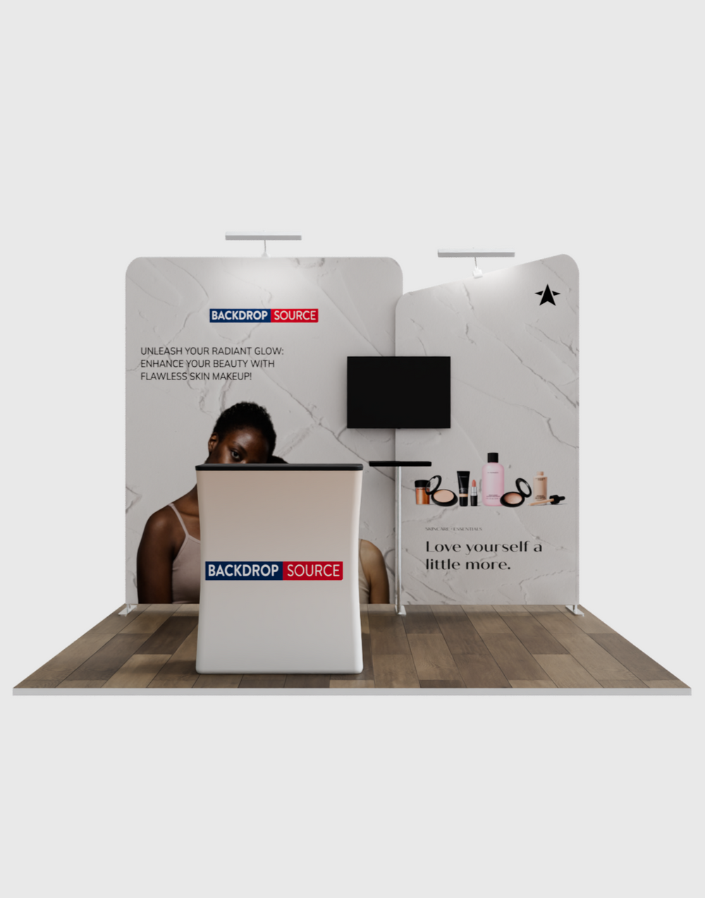 Portable Exhibit Display 3m x 3m- Model 3.