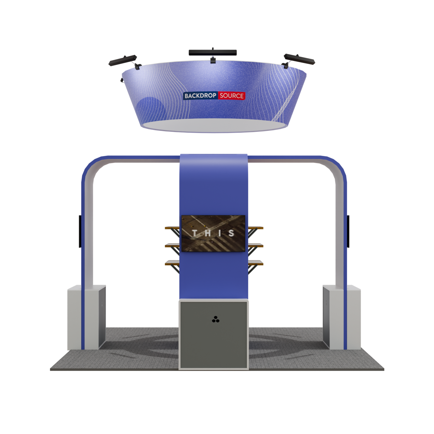 Modular Booth Kits 6m- Model 03