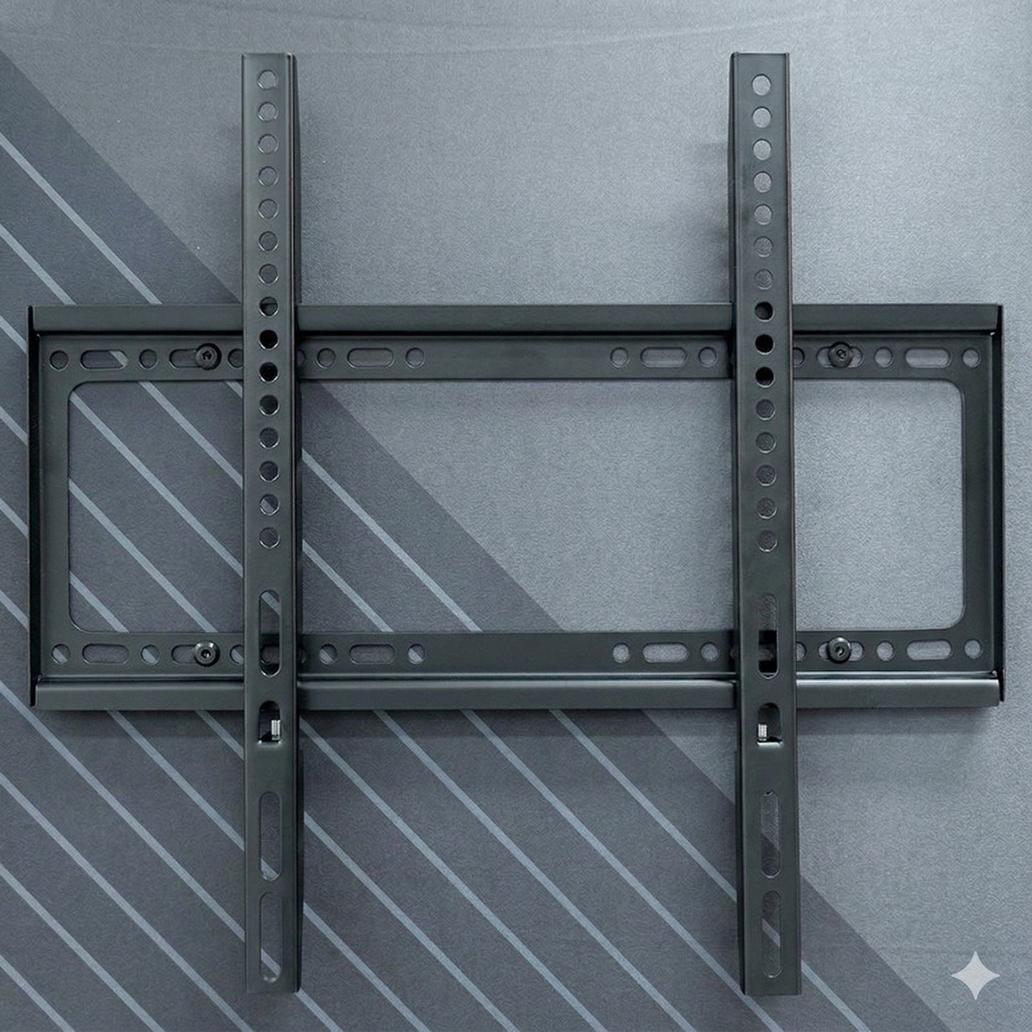 3m x 3m Fabric Canopy Kit with Waterfall Shelves & TV Mounts