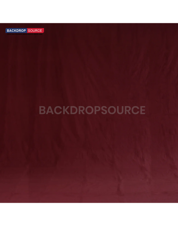 Solid Dark Red Photography Fashion Muslin Backdrop