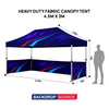Heavy Duty Fabric Canopy Tent – 4.5m W x 3m H