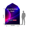 House Shaped Customized Backdrop Stand