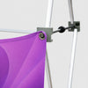 Large Triangular Fabric GeoMetrix Pop Up Grid Display