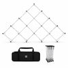 Large Triangular Fabric GeoMetrix Pop Up Grid Display