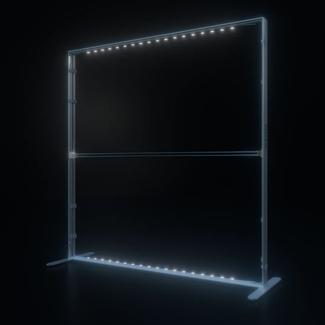 2m Backlit SEG Lightbox Display Frame