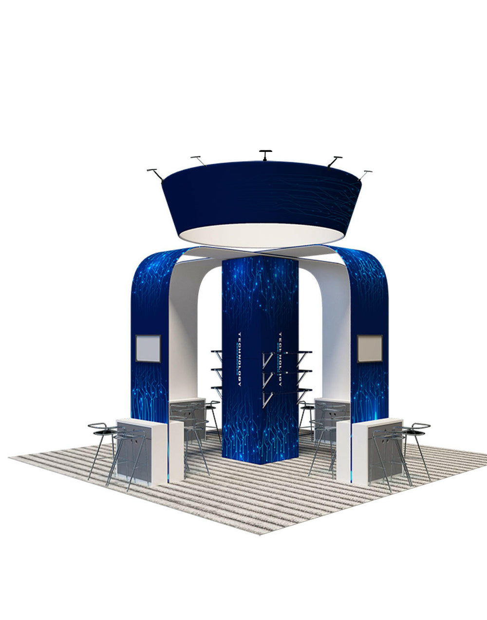 Modular Booth Kits 6m x 6m - Model 03.