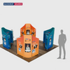 Magnetic Fabric Booth Display - Model 5 (6m x 6m)