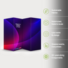 Fabric Magnetic Partition Display – 4 Panel