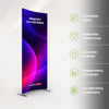 Portable Magnetic Curved Fabric Stand