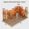 Magnetic Fabric Booth Display - Model 1 (6m x 6m)