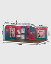Magnetic Fabric Booth Display - Model 3 (5m x 4m)