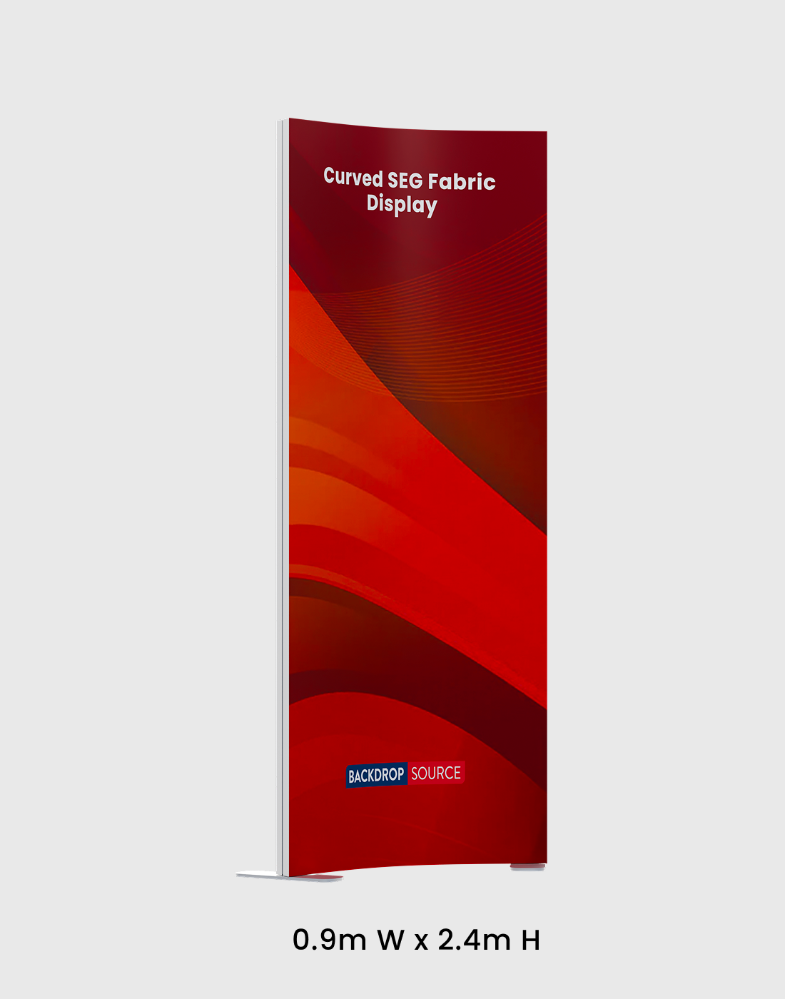 Curved SEG Fabric Display