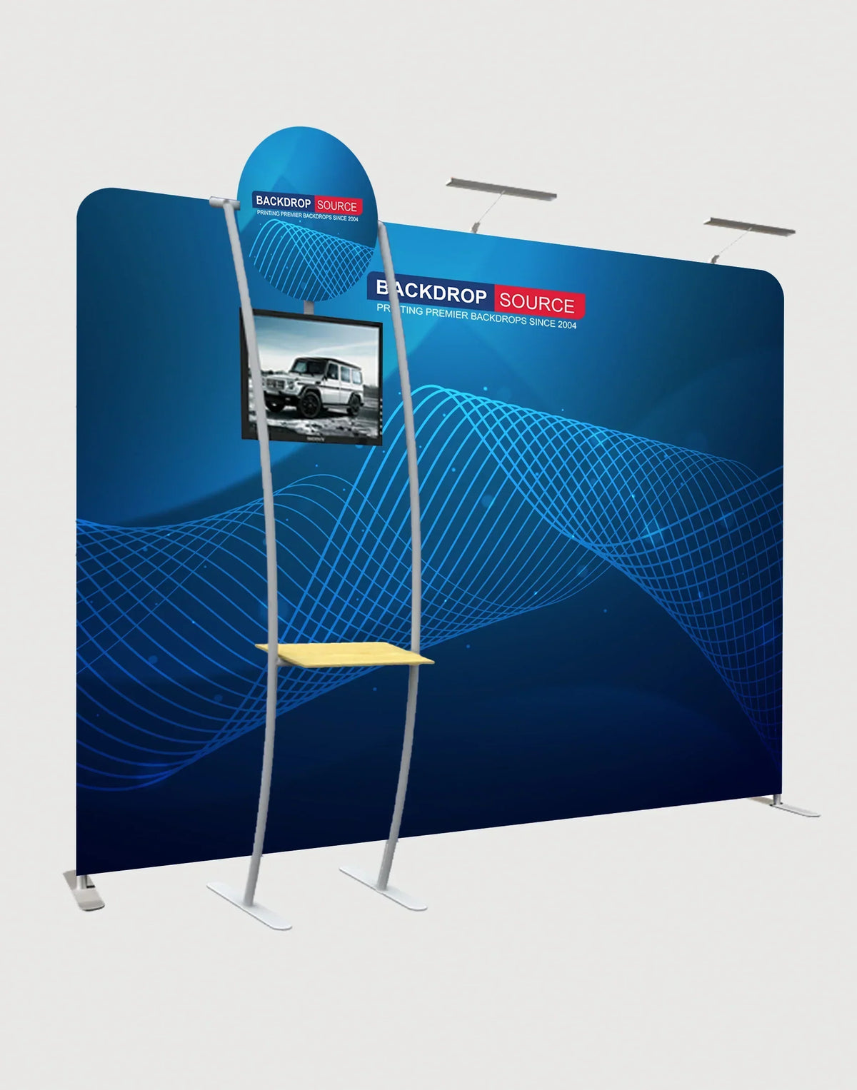 Media Wall with Accessories.