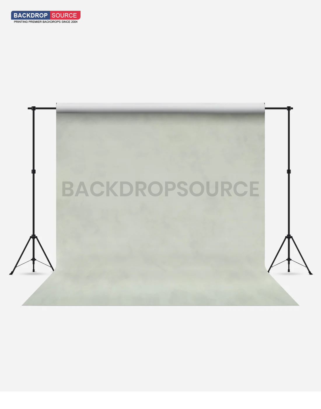 Mint Creamy White Fashion Wrinkle Resistant Backdrop