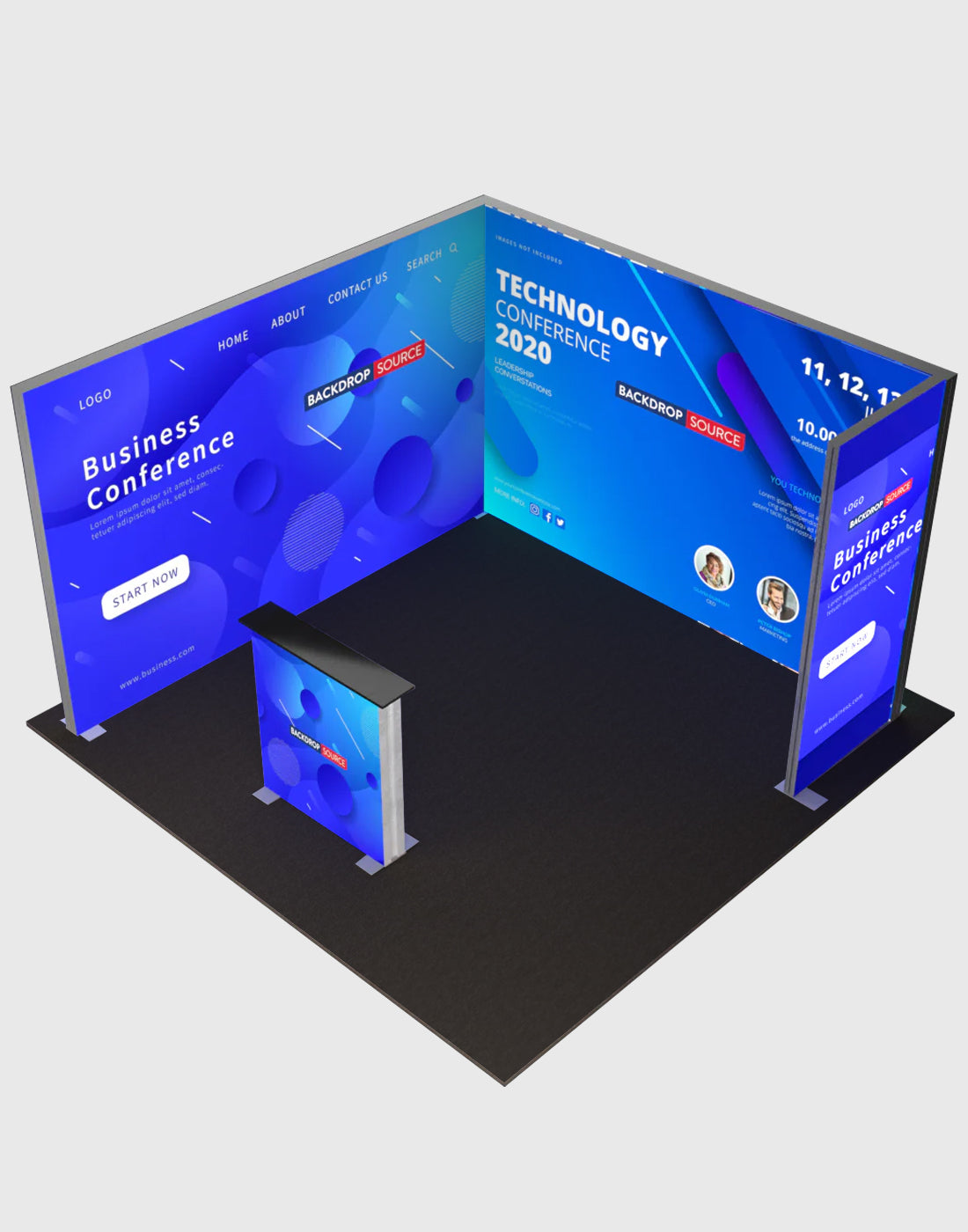 SEG Modular Lightbox Display Kit - Model 7