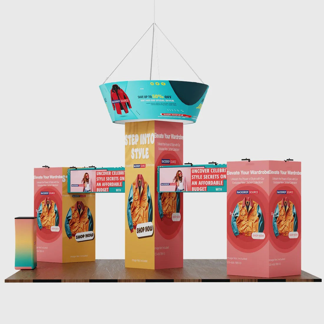 Modular Booth Kits 9m x 6m - Model 2
