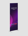 Portable Exhibit Display with Straight Corners.