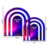 Multi-Tier Fabric Event Arch Display