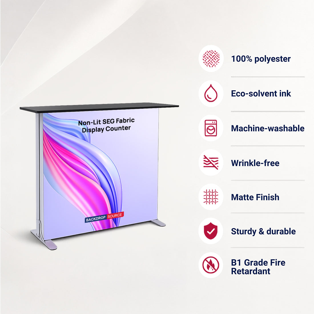 Non-Lit SEG Display Counter - 1m H